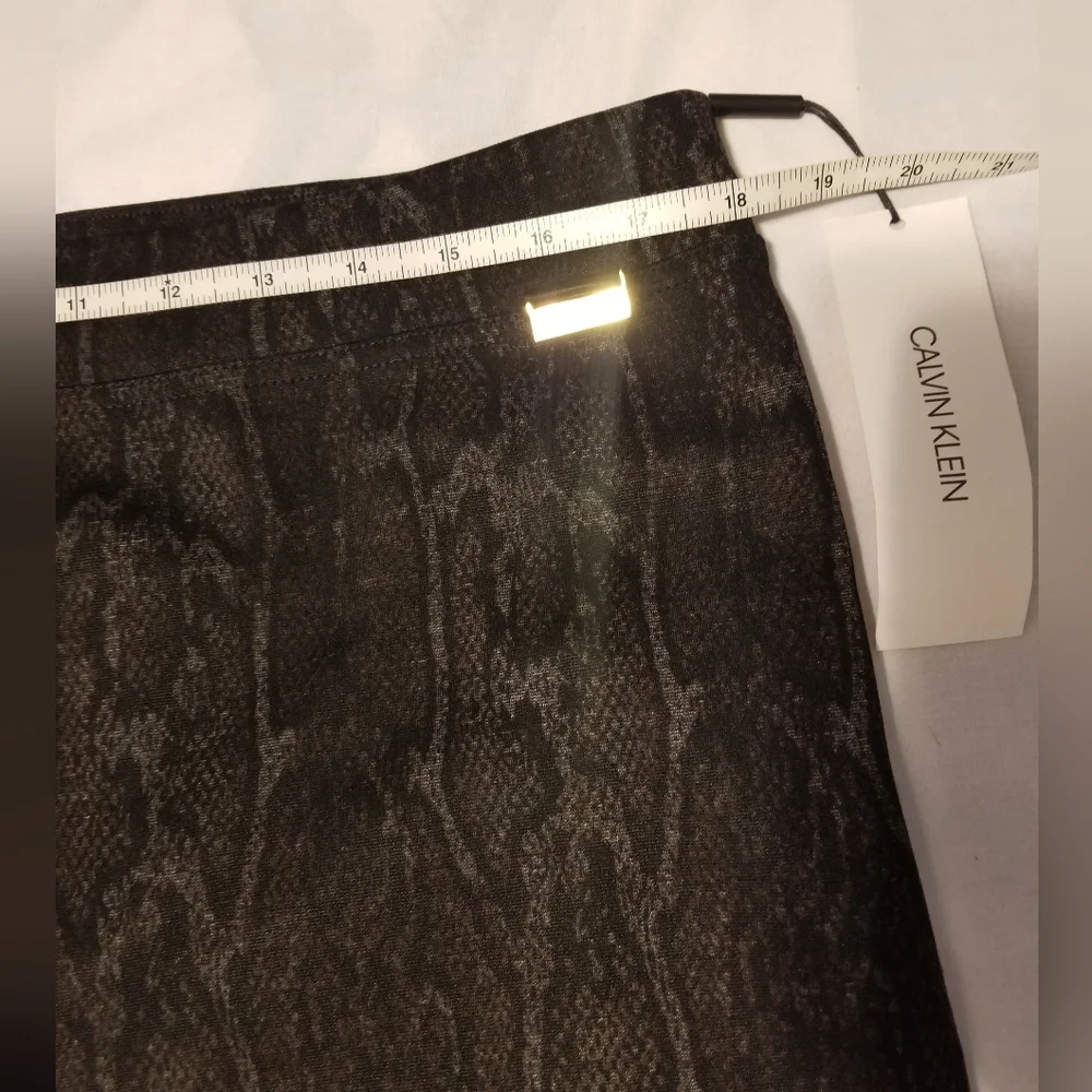 NWT Calvin Klein Pants Women's Size L Color Dark Brown - Picture 7 of 10